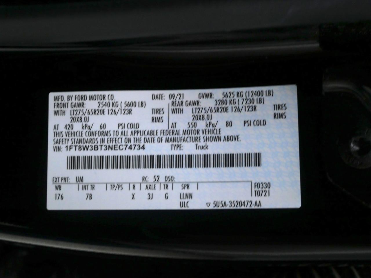 2022 Ford Super Duty F-350 SRW Platinum FX4 6.7L Power Stroke 4x4 Mansfield TX