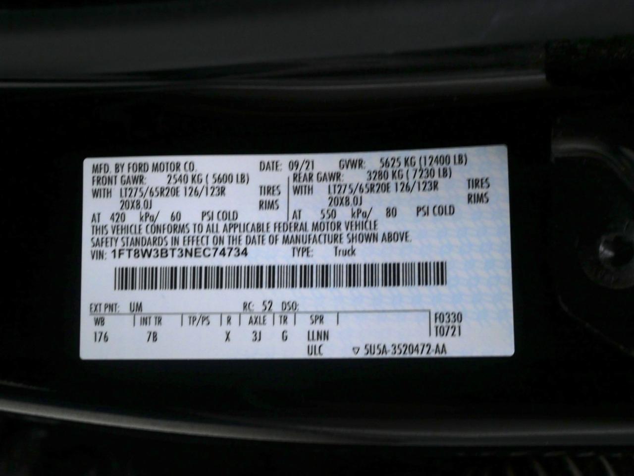 2022 Ford Super Duty F-350 SRW Platinum FX4 6.7L Power Stroke 4x4 Mansfield TX