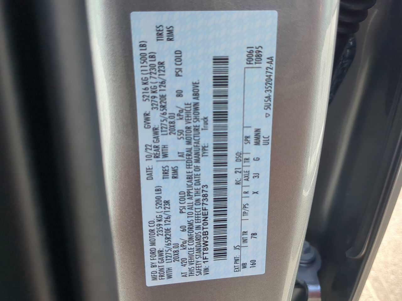 2022 Ford Super Duty F-350 SRW Platinum Winder GA
