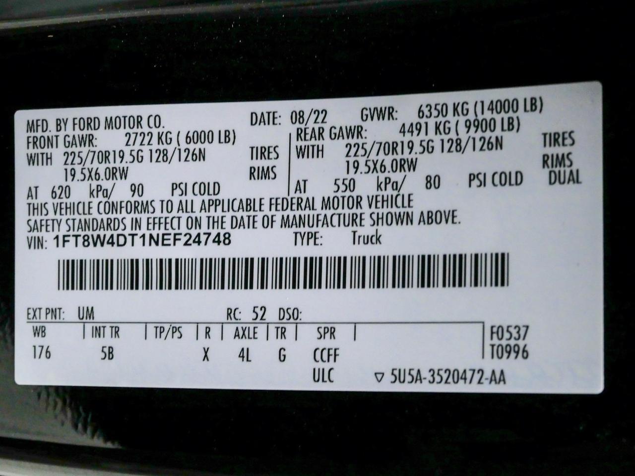 2022 Ford Super Duty F-450 DRW Lariat 6.7L Power Stroke 4x4 Mansfield TX