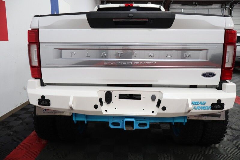 2022 Ford Super Duty F-450 DRW Platinum Custom Lift 28in Wheels 38in Tires 6.7L Diesel LED Lights Arlington TX