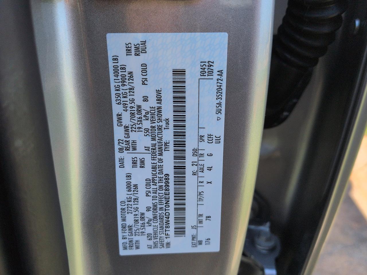 2022 Ford Super Duty F-450 DRW Platinum Winder GA