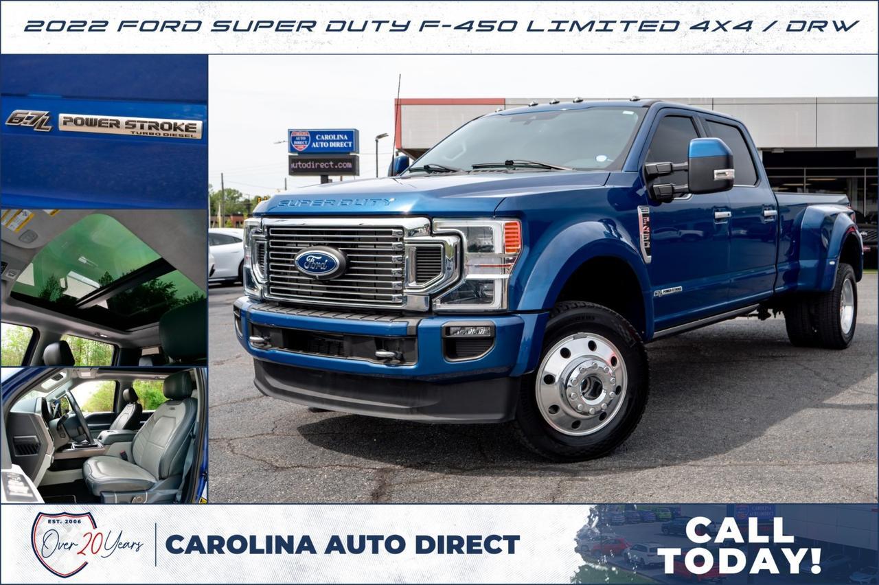 2022 Ford Super Duty F-450 Limited 4X4 / DRW / Diesel / Massage Seats!