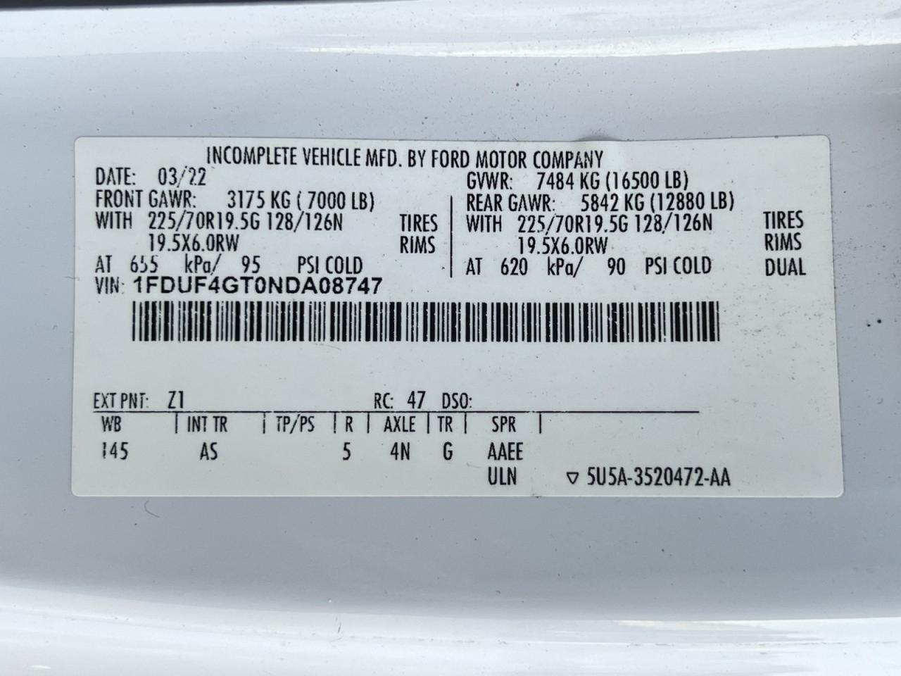 2022 Ford Super Duty F-450 Vulcan 810 Standard Duty Wrecker Truck Tampa FL