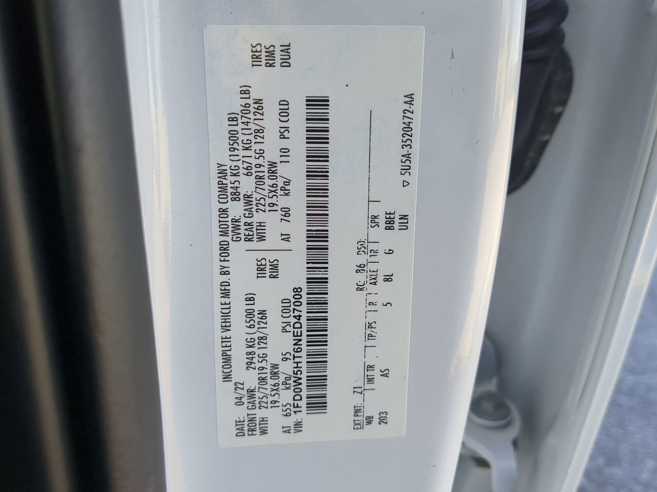 2022 Ford Super Duty F-550 DRW XL Winder GA