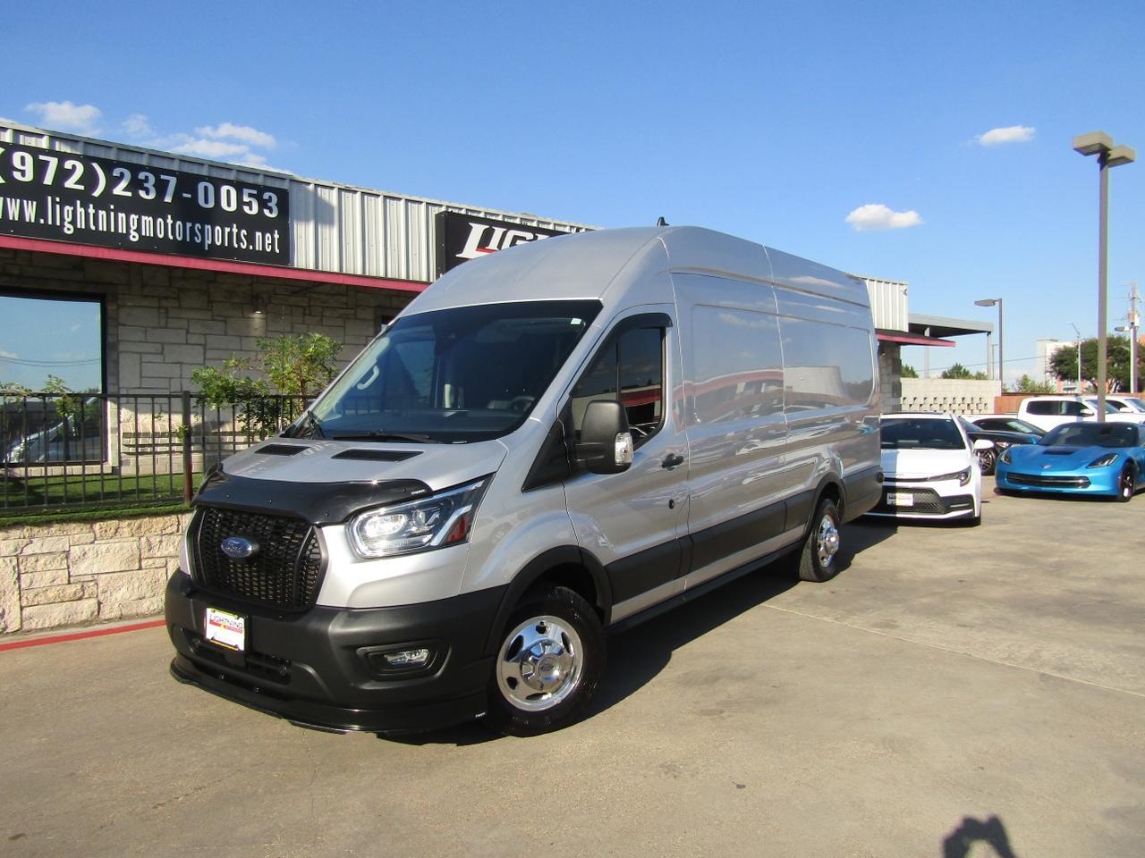 2022 Ford Transit-350 Cargo Van T-350 148 EL Hi Rf 9500 GVWR RWD Grand Prairie TX