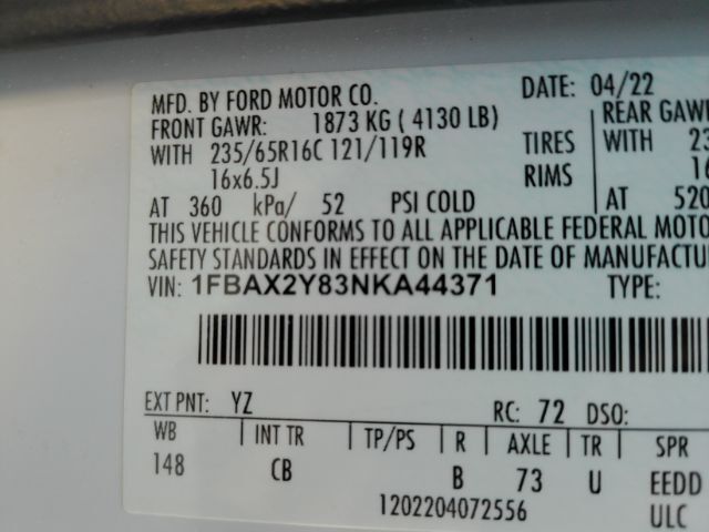 2022 Ford Transit-350 Passenger Van XLT Plano TX