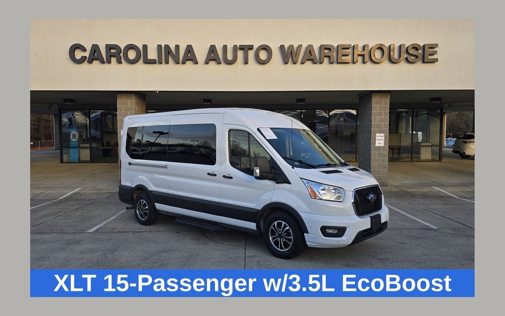 2022 Ford Transit-350 XLT Medium Roof 148WB 15-Passenger w/3.5L EcoBoost Concord NC