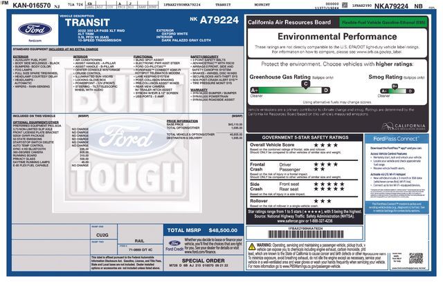 2022 Ford Transit-350 XLT Raleigh NC