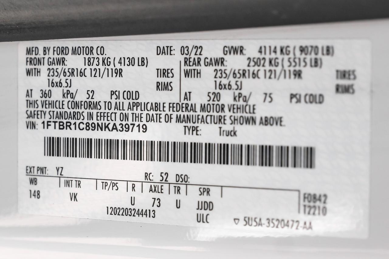 2022 Ford Transit Cargo Van Farmers Branch TX