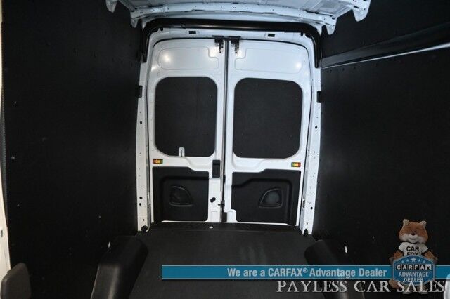 2022 Ford Transit Cargo Van High Roof / AWD / 3.5L V6 / Load Area Protection Pkg / Leather Seats / Bluetooth / Back Up Camera / Power Locks & Windows / Cruise Control / Air Conditioning / 1-Owner Anchorage AK
