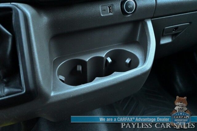 2022 Ford Transit Cargo Van High Roof / AWD / 3.5L V6 / Load Area Protection Pkg / Leather Seats / Bluetooth / Back Up Camera / Power Locks & Windows / Cruise Control / Air Conditioning / 1-Owner Anchorage AK