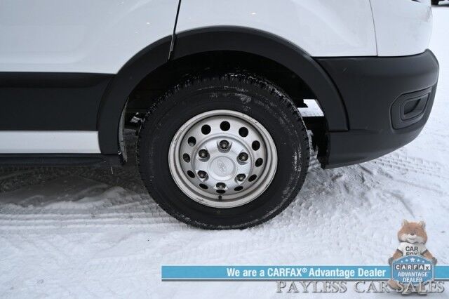 2022 Ford Transit Cargo Van High Roof / AWD / 3.5L V6 / Load Area Protection Pkg / Leather Seats / Bluetooth / Back Up Camera / Power Locks & Windows / Cruise Control / Air Conditioning / 1-Owner Anchorage AK