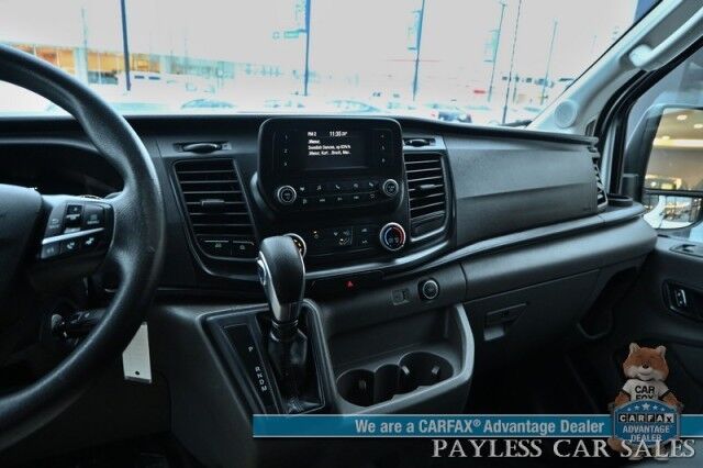 2022 Ford Transit Cargo Van High Roof / AWD / 3.5L V6 / Load Area Protection Pkg / Leather Seats / Bluetooth / Back Up Camera / Power Locks & Windows / Cruise Control / Air Conditioning / 1-Owner Anchorage AK