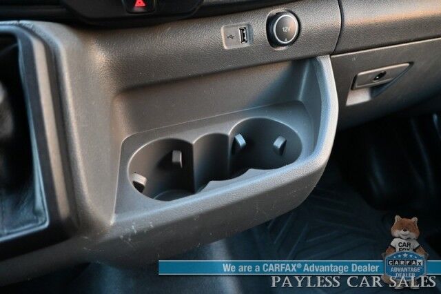 2022 Ford Transit Cargo Van T-250 / High Roof / 3.5L V6 / 148in Wheelbase / Load Area Protection Pkg / Leather Seats / Forward Collision Warning / Lane Departure Alert / Cruise Control / Bluetooth / USB Input / Back Up Camera / Block Heater / 1-Owner Anchorage AK 2022 Ford Transit Cargo Van T-250 / High Roof / 3.5L V6 / 148in Wheelbase / Load Area Protection Pkg / Leather Seats / Forward Collision Warning / Lane Departure Alert / Cruise Control / Bluetooth / USB Input / Back Up Camera / Block Heater / 1-Owner Anchorage AK