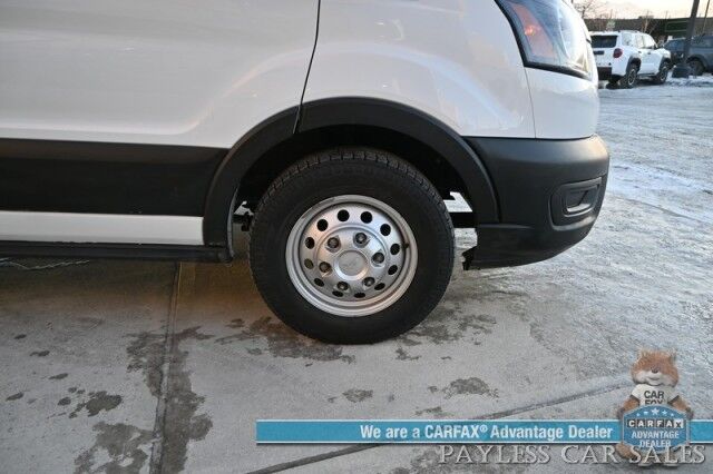2022 Ford Transit Cargo Van T-250 / High Roof / 3.5L V6 / 148in Wheelbase / Load Area Protection Pkg / Leather Seats / Forward Collision Warning / Lane Departure Alert / Cruise Control / Bluetooth / USB Input / Back Up Camera / Block Heater / 1-Owner Anchorage AK 2022 Ford Transit Cargo Van T-250 / High Roof / 3.5L V6 / 148in Wheelbase / Load Area Protection Pkg / Leather Seats / Forward Collision Warning / Lane Departure Alert / Cruise Control / Bluetooth / USB Input / Back Up Camera / Block Heater / 1-Owner Anchorage AK