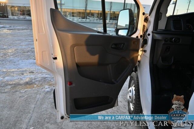 2022 Ford Transit Cargo Van T-250 / High Roof / 3.5L V6 / 148in Wheelbase / Load Area Protection Pkg / Leather Seats / Forward Collision Warning / Lane Departure Alert / Cruise Control / Bluetooth / USB Input / Back Up Camera / Block Heater / 1-Owner Anchorage AK 2022 Ford Transit Cargo Van T-250 / High Roof / 3.5L V6 / 148in Wheelbase / Load Area Protection Pkg / Leather Seats / Forward Collision Warning / Lane Departure Alert / Cruise Control / Bluetooth / USB Input / Back Up Camera / Block Heater / 1-Owner Anchorage AK