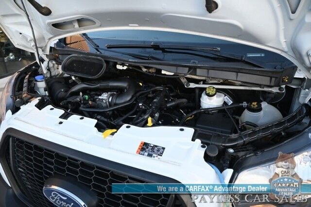 2022 Ford Transit Cargo Van T-250 / High Roof / 3.5L V6 / 148in Wheelbase / Load Area Protection Pkg / Leather Seats / Forward Collision Warning / Lane Departure Alert / Cruise Control / Bluetooth / USB Input / Back Up Camera / Block Heater / 1-Owner Anchorage AK 2022 Ford Transit Cargo Van T-250 / High Roof / 3.5L V6 / 148in Wheelbase / Load Area Protection Pkg / Leather Seats / Forward Collision Warning / Lane Departure Alert / Cruise Control / Bluetooth / USB Input / Back Up Camera / Block Heater / 1-Owner Anchorage AK