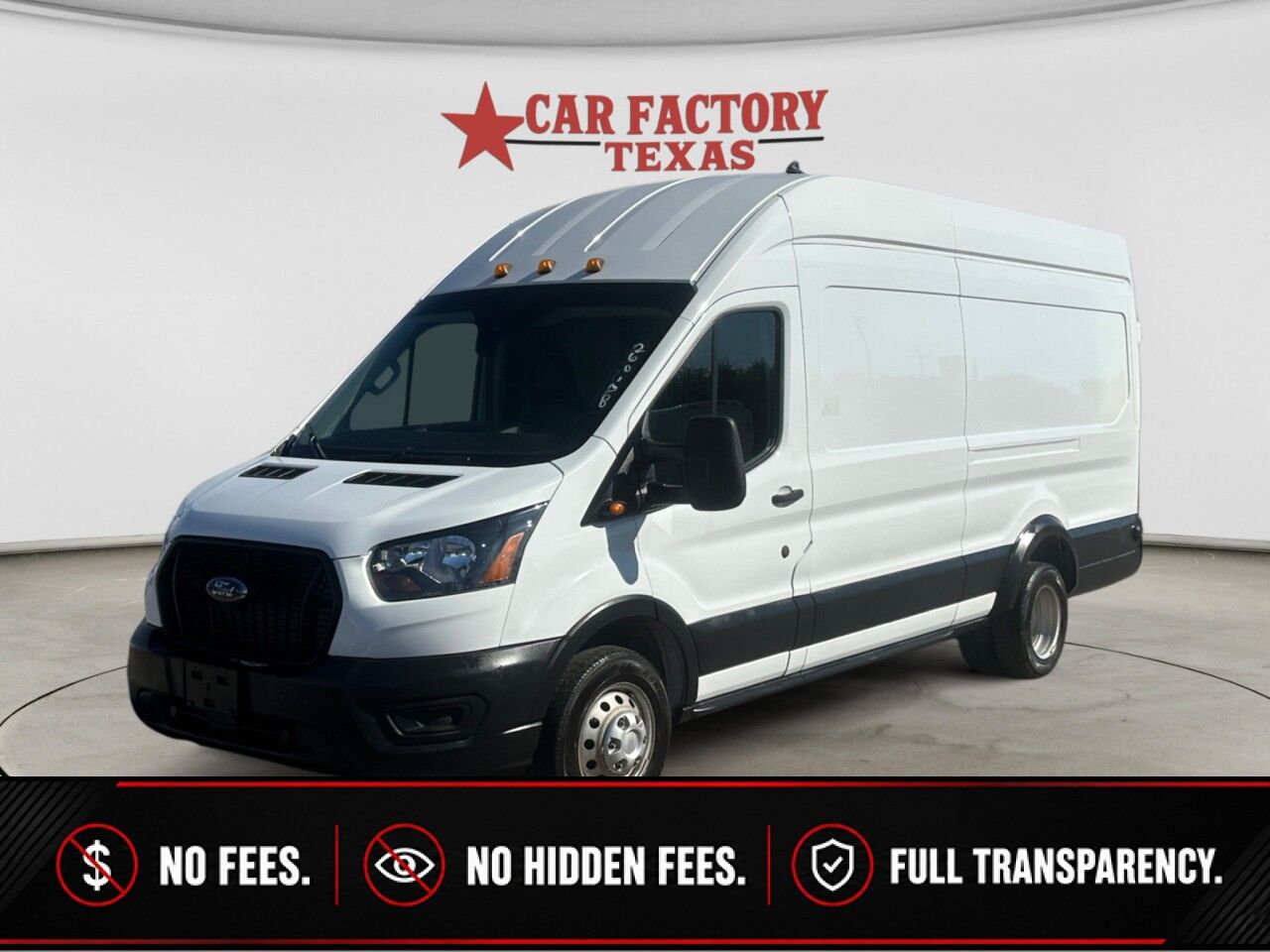 2022 Ford Transit Cargo Van T-350 HD 148" EL Hi Rf 10360 GVWR DRW RWD