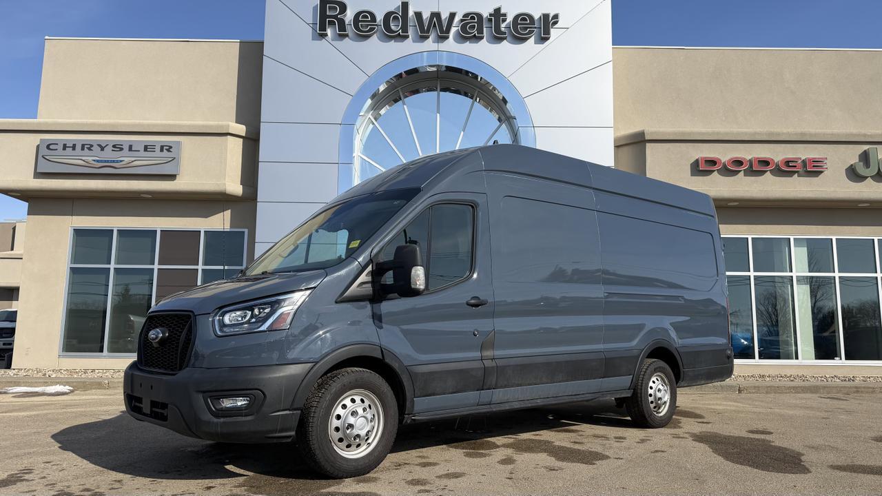 2022 Ford Transit Cargo Van T250 AWD | 148IN EL High Roof | V6 | Keyless Entry | Backup Camera | Bluetooth | Side Wide Stabilize
