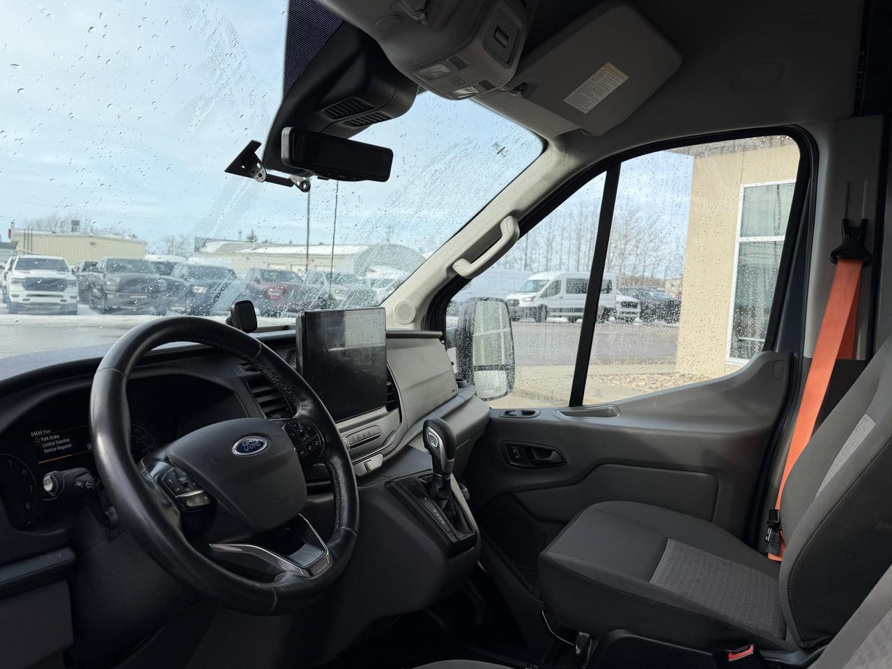 2022 Ford Transit Cargo Van T250 AWD | 148IN EL High Roof | V6 | Keyless Entry | Backup Camera | Bluetooth | Side Wide Stabilize Redwater AB
