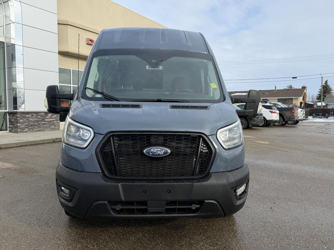 2022 Ford Transit Cargo Van T250 AWD | 148IN EL High Roof | V6 | Keyless Entry | Backup Camera | Bluetooth | Side Wide Stabilize Redwater AB
