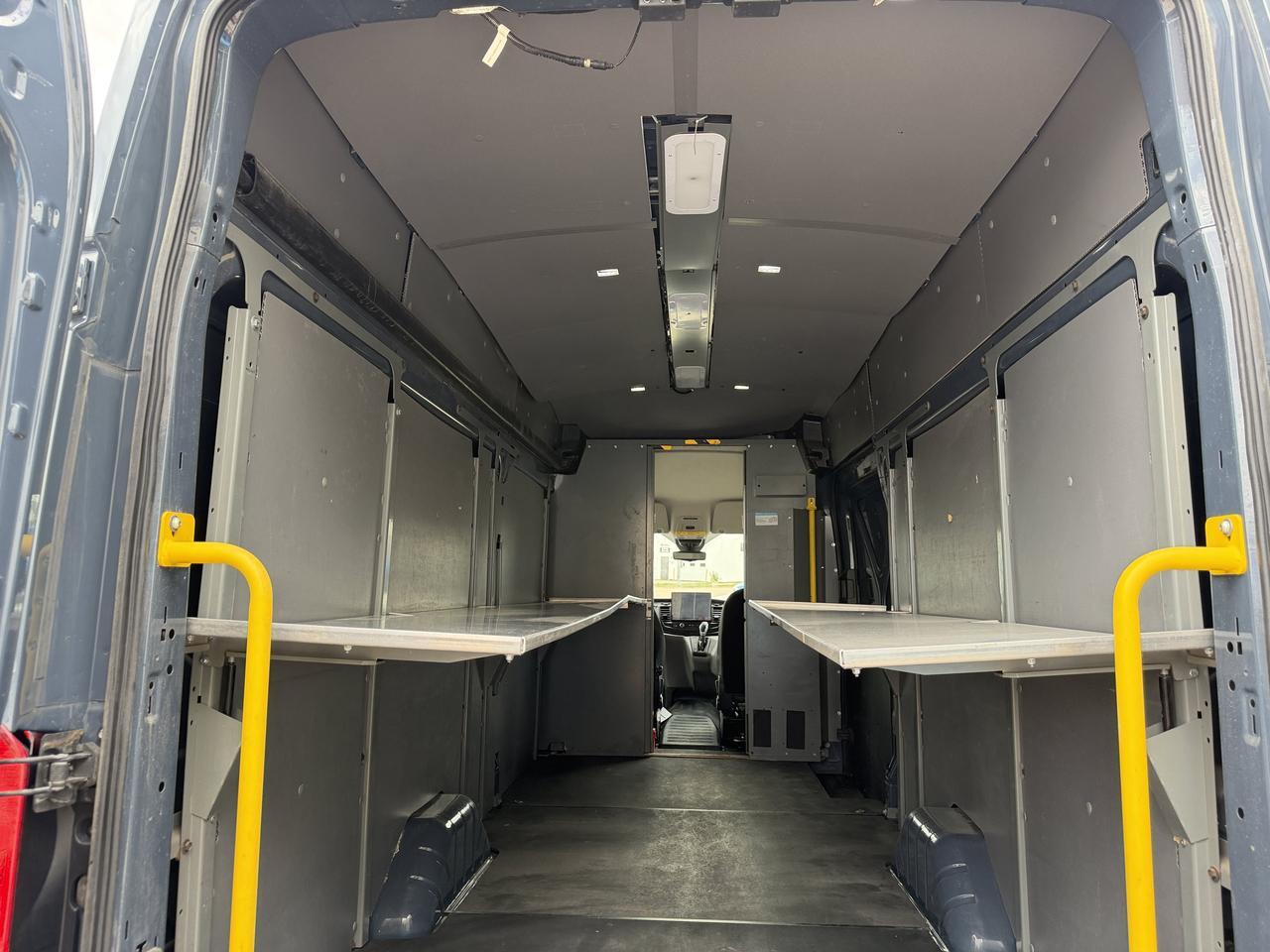 2022 Ford Transit Cargo Van T250 AWD | 148IN EL High Roof | V6 | Keyless Entry | Rearview Camera | Bluetooth | Towing Capability Redwater AB