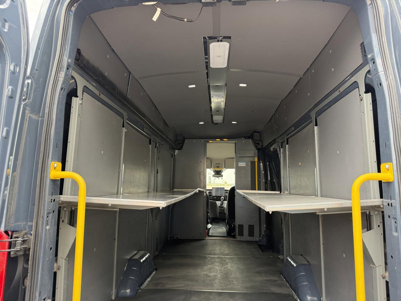 2022 Ford Transit Cargo Van T250 AWD | 148IN EL High Roof | V6 | Keyless Entry | Rearview Camera | Bluetooth | Towing Capability Redwater AB