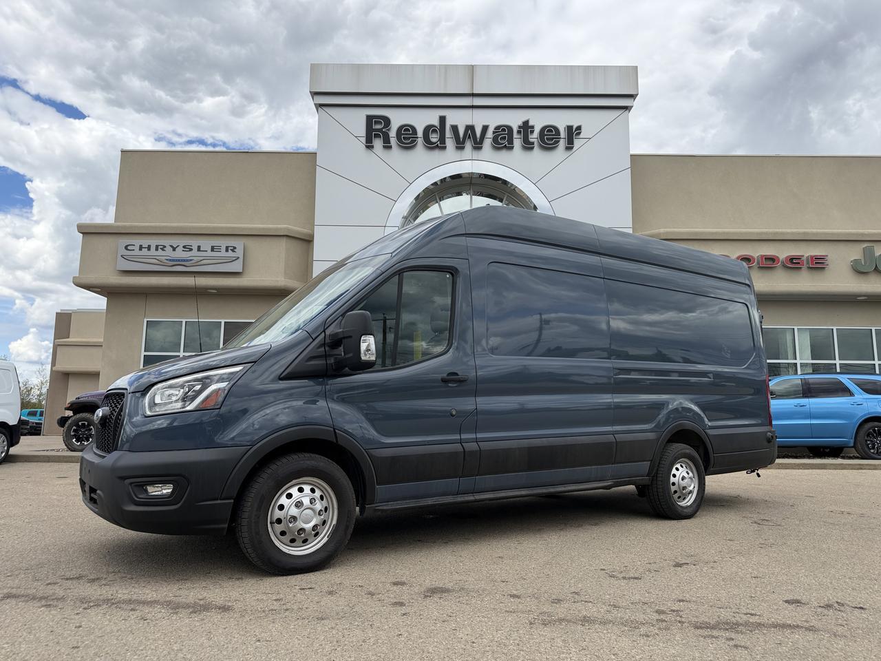 2022 Ford Transit Cargo Van T250 AWD | 148IN EL High Roof | V6 | Keyless Entry | Rearview Camera | Bluetooth | Towing Capability
