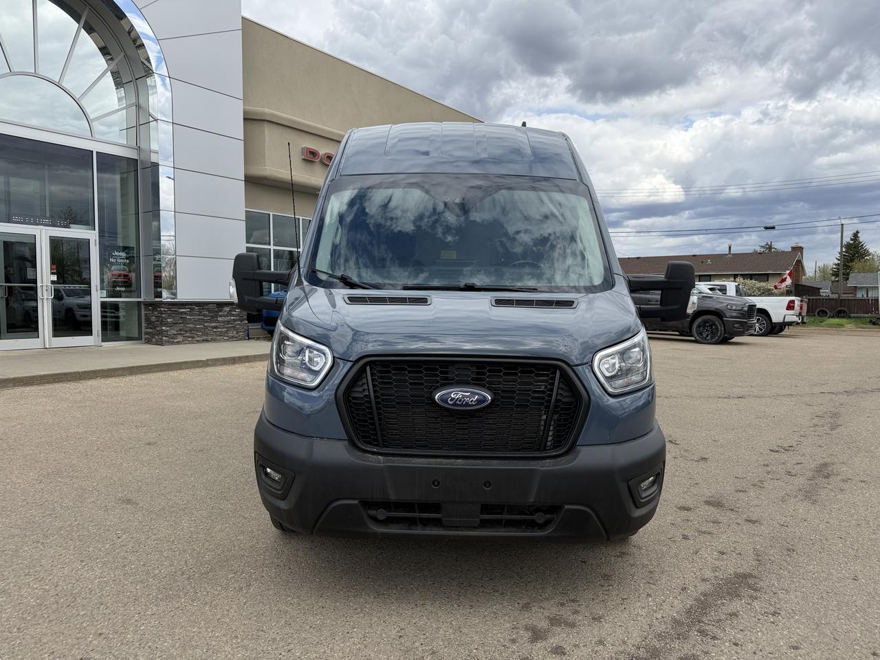 2022 Ford Transit Cargo Van T250 AWD | 148IN EL High Roof | V6 | Keyless Entry | Rearview Camera | Bluetooth | Towing Capability Redwater AB