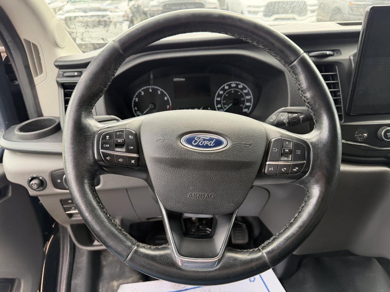 2022 Ford Transit Cargo Van T250 AWD | 148IN EL High Roof | V6 | Keyless Entry | Rearview Camera | Bluetooth | Towing Capability Redwater AB