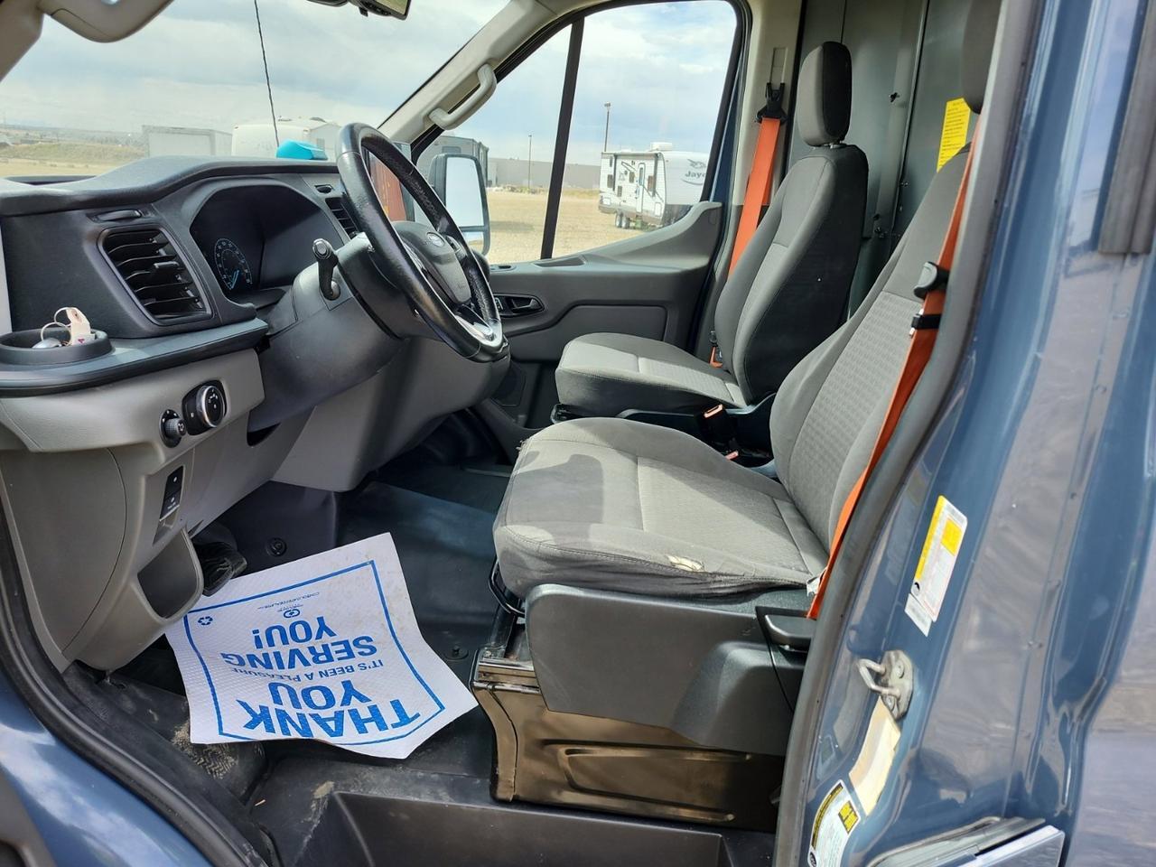 2022 Ford Transit Cargo Van T250 AWD | 148IN EL High Roof | V6 | Keyless Entry | Rearview Camera | Bluetooth | Towing Capability Redwater AB