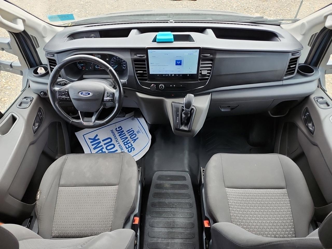 2022 Ford Transit Cargo Van T250 AWD | 148IN EL High Roof | V6 | Keyless Entry | Rearview Camera | Bluetooth | Towing Capability Redwater AB