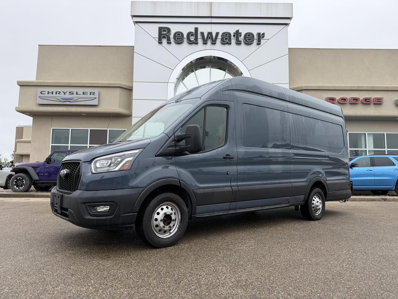 2022 Ford Transit Cargo Van T250 AWD | Low KMs | V6 | High Roof | Rearview Camera | Bluetooth | Towing Capability