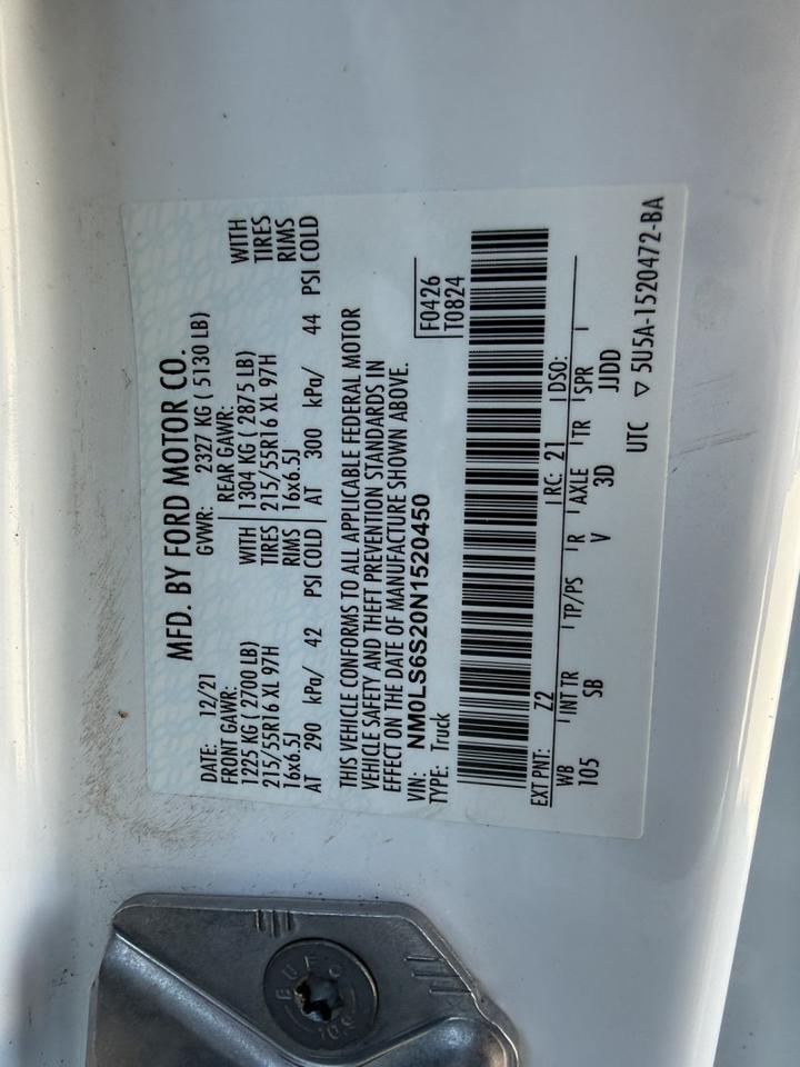 2022 Ford Transit Connect Van 58k mi's XL Collinsville OK