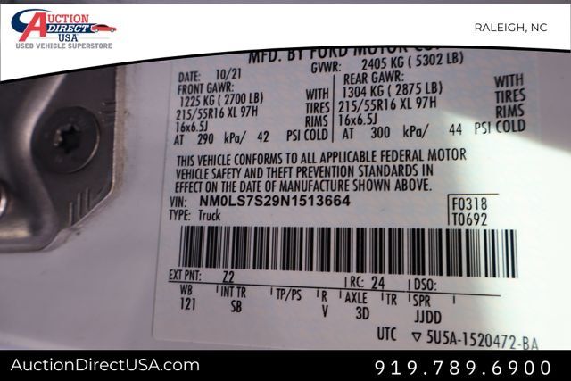 2022 Ford Transit Connect XL Raleigh NC