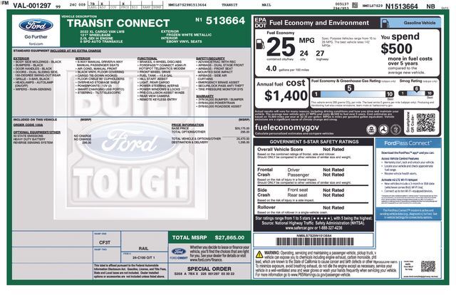 2022 Ford Transit Connect XL Raleigh NC