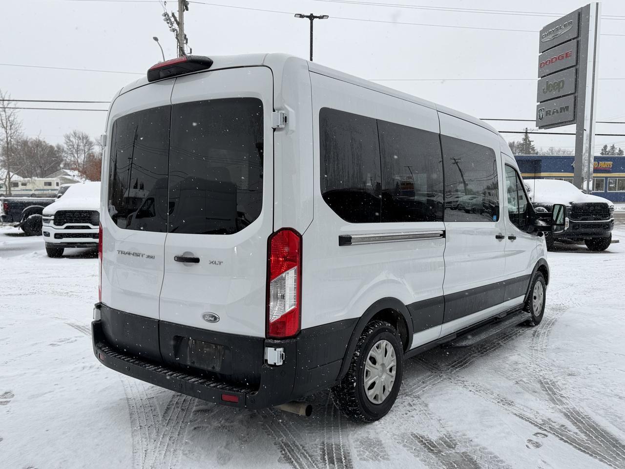 2022 Ford Transit Passenger Wagon T350 Full Size RWD | FlexFuel V6 | Ford CoPilot | Removable Seating Redwater AB