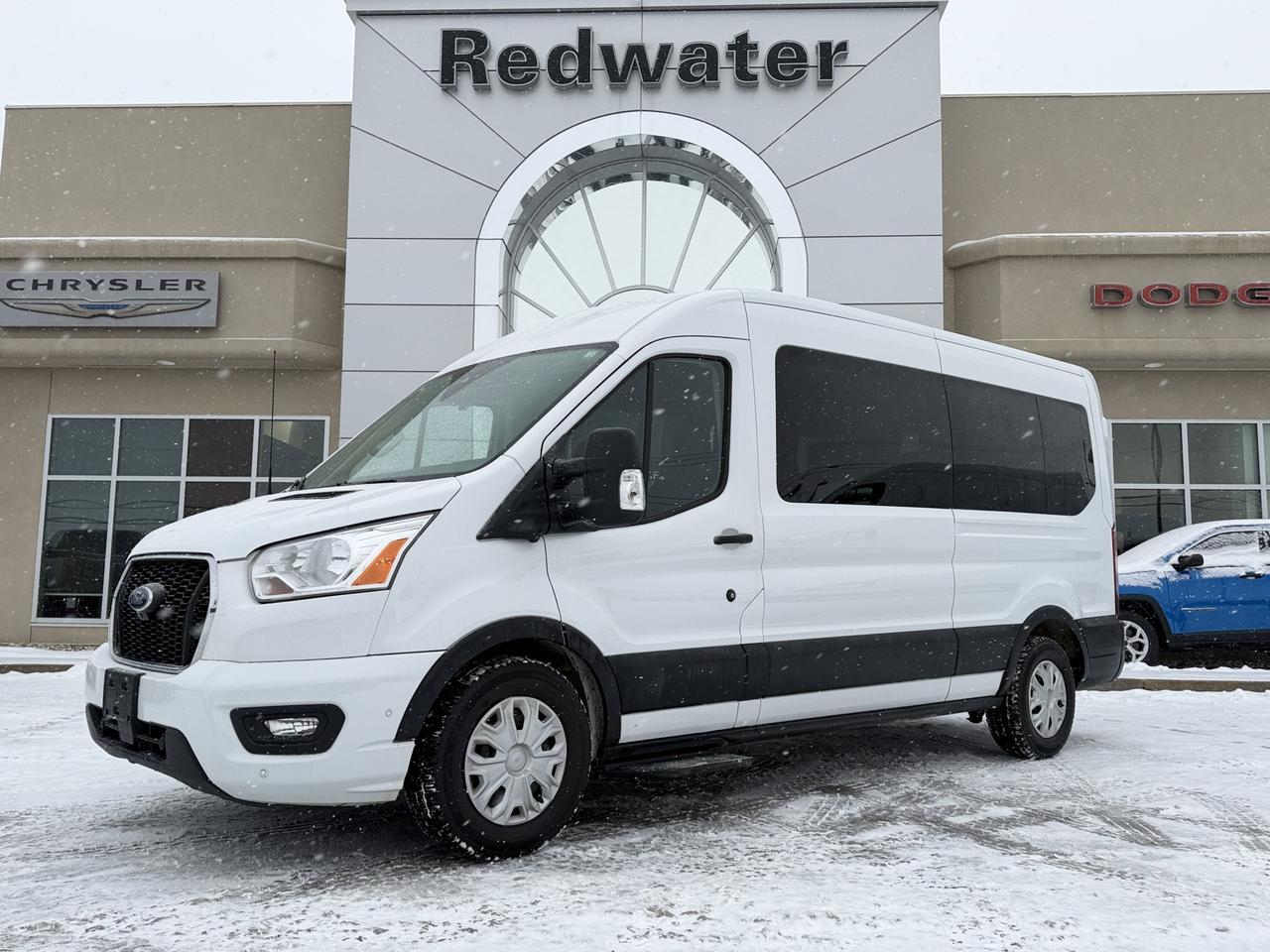 2022 Ford Transit Passenger Wagon T350 Full Size RWD | FlexFuel V6 | Ford CoPilot | Removable Seating