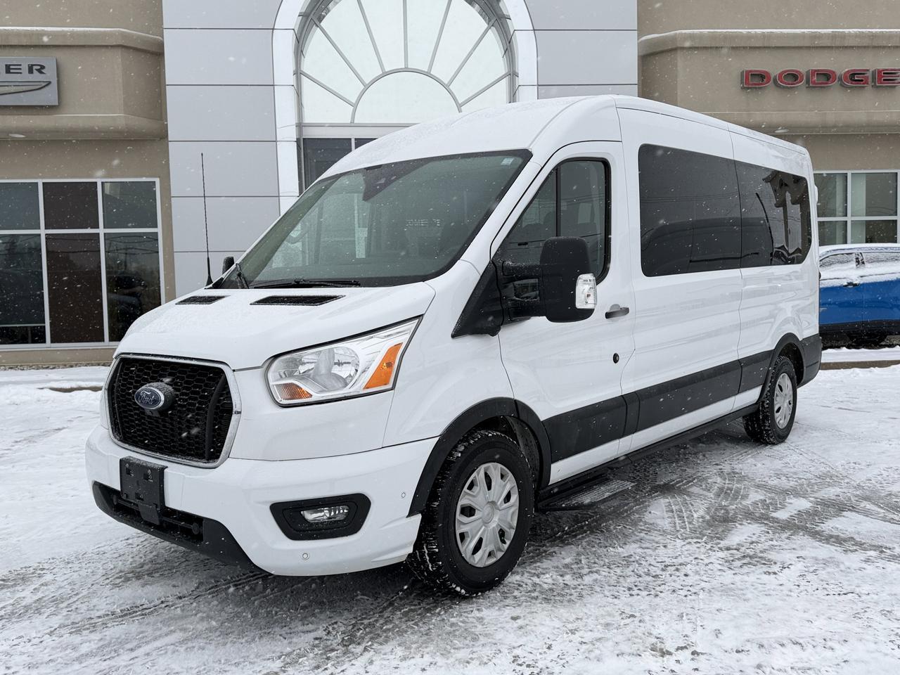 2022 Ford Transit Passenger Wagon T350 Full Size RWD | FlexFuel V6 | Ford CoPilot | Removable Seating Redwater AB