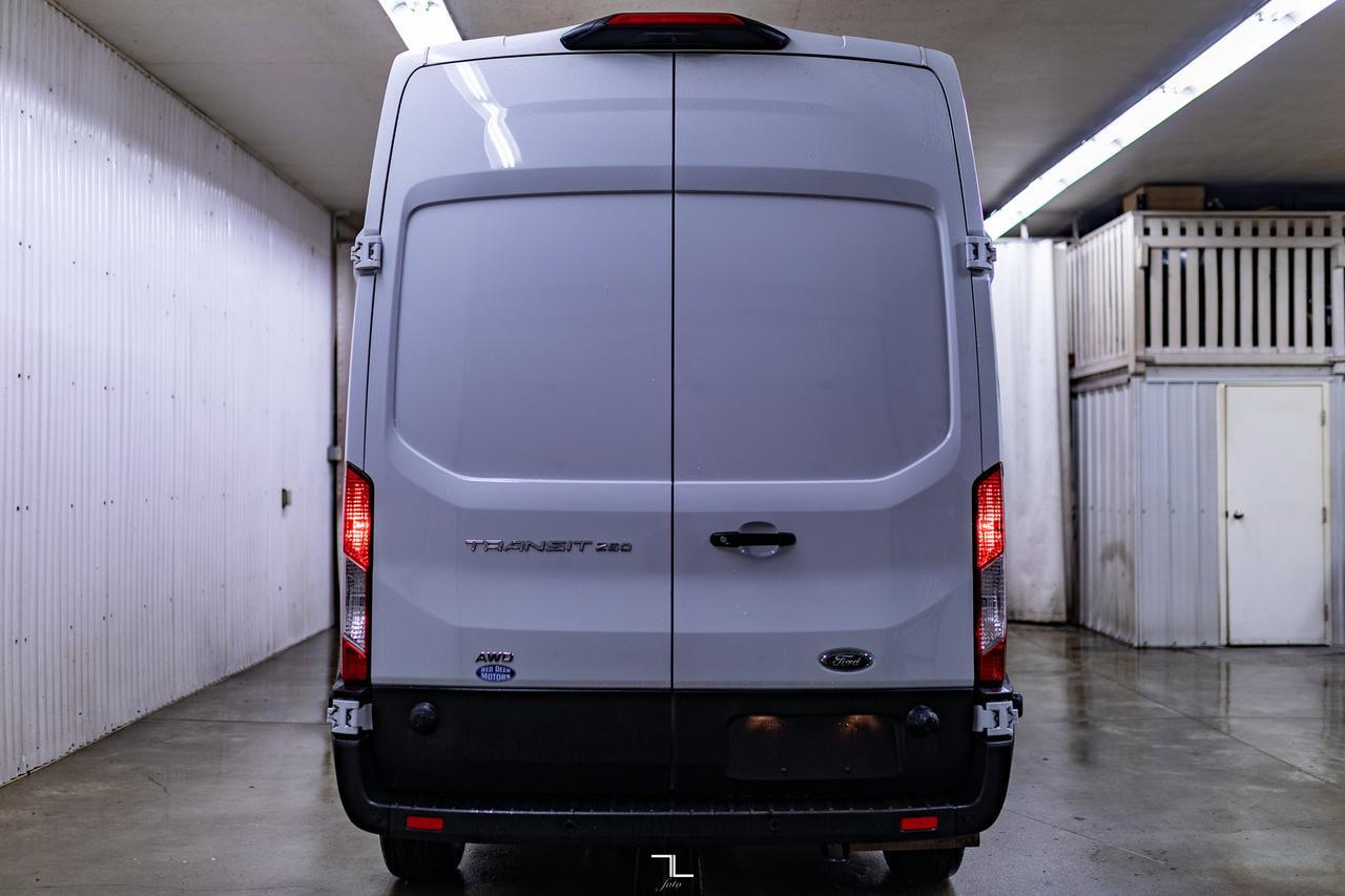 2022 Ford Transit T-250 AWD High Roof Cargo Van Nav BCam Red Deer AB