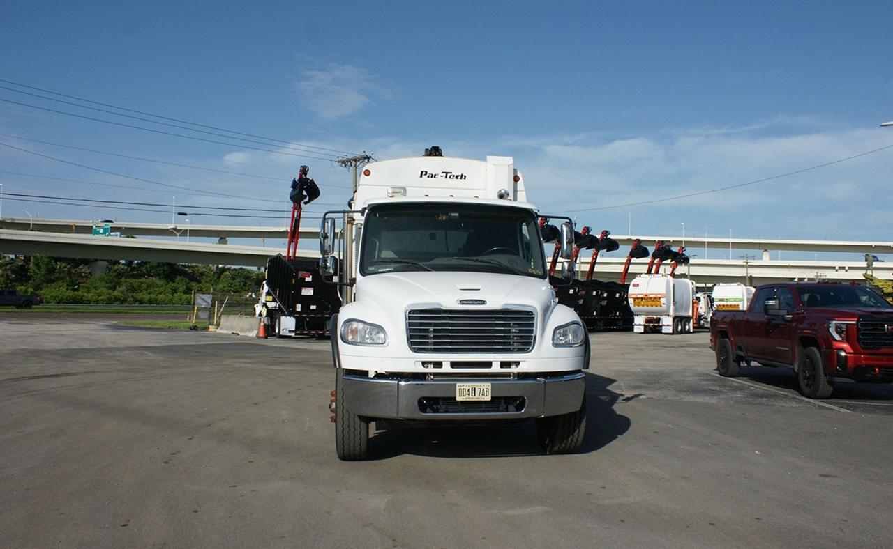 2022 Freightliner M2 106 25 yard Pac-Tech Rear Loader Garbage truck Tampa FL