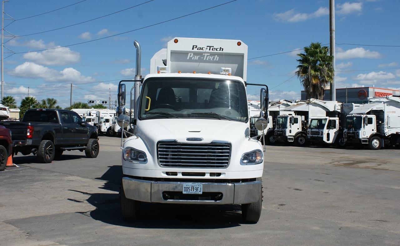 2022 Freightliner M2 106 31 yd Pac-Tech Side Loader Garbage Truck