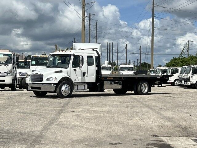 2022 Freightliner M2 106 Extended Cab 22&apos; Jerr-Dan Rollback Sharkbed Car Carrier Truck Miami FL