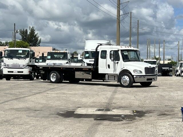 2022 Freightliner M2 106 Extended Cab 22&apos; Jerr-Dan Rollback Sharkbed Car Carrier Truck Miami FL