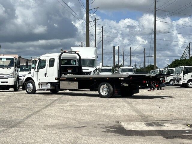 2022 Freightliner M2 106 Extended Cab 22&apos; Jerr-Dan Rollback Sharkbed Car Carrier Truck Miami FL