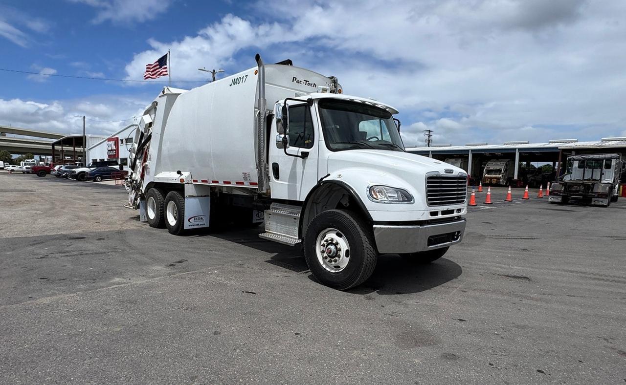 2022 Freightliner M2 25 yard Pac-Tech Rear Loader Garbage Truck