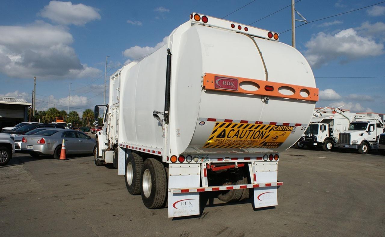 2022 Freightliner M2 28 yard Pac-Tech Bandit Side Loader Garbage Truck Tampa FL