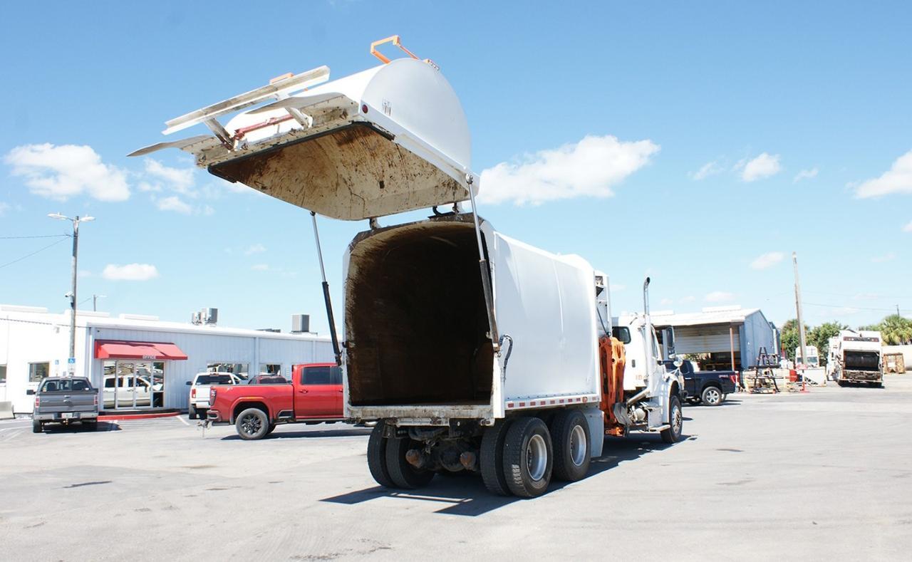 2022 Freightliner M2106 31 yard Pac-Tech Side Loader Garbage Truck Tampa FL