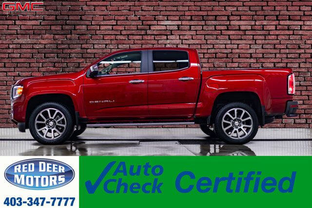 2022 GMC Canyon 4x4 Crew Cab Denali Leather Nav BCam Red Deer AB